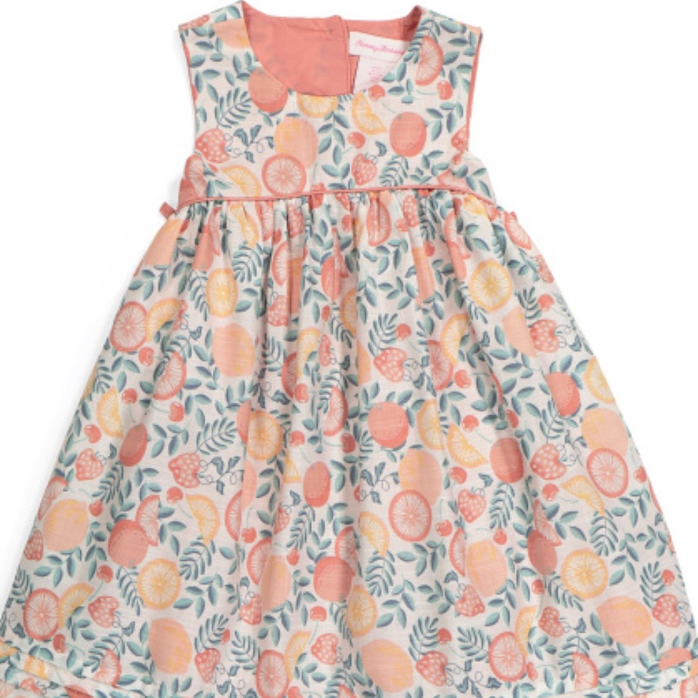 TOMMY BAHAMA KIDS Toddler Girl Fruit Sun Dress-NWT